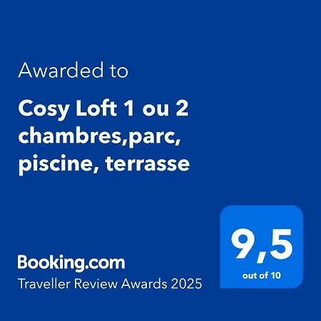 Apartment Cosy Loft Tarif Avec 1 Ou 2 2 Ou 4 Personnes, Vue Parc Et Piscine